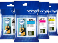 Brother LC-421XL Cartridge Combo Pack - thumbnail