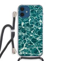 Weerkaatsing water: iPhone 12 Transparant Hoesje met koord