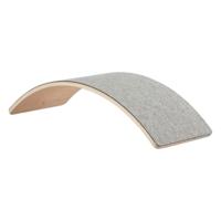 Goki houten balansbord wave met vilt, 82cm