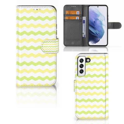 Samsung Galaxy S22 | Telefoon Hoesje | Waves Yellow