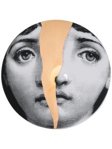 Fornasetti bol à visage imprimé - Noir