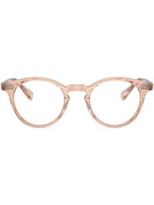 Oliver Peoples lunettes de vue à monture ronde - Marron