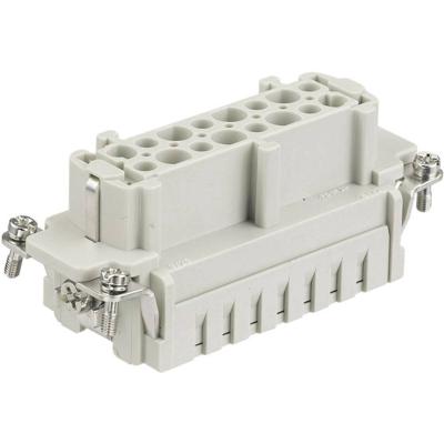 Harting 09330102716 Businzetstuk Han® E 10 + PE Cage Clamp 1 stuk(s) Piece