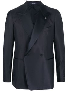 Tagliatore blazer à boutonnière croisée - Bleu