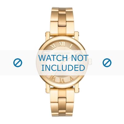 Horlogeband Michael Kors MK3560 Staal Doublé 18mm