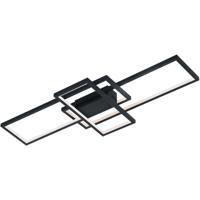 Smart LED Plafondlamp WiZ 36W - RGBW Kleur & Dimbaar - Antraciet