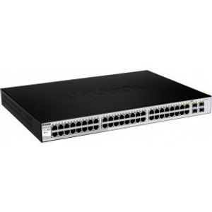 D-Link DGS-1210-48 netwerk-switch Managed L2 Zwart