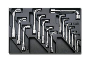 Beta Harde voorgevormde inzetbakken met assortiment gereedschap T76 - 024240076