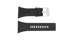 Horlogeband Diesel DZ7184 / DZ7180 Leder Zwart 29mm