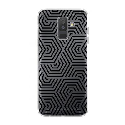 Magic pattern: Samsung Galaxy A6 Plus (2018) Transparant Hoesje