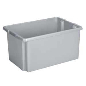 Sunware opslagbox kunststof 51 liter lichtgrijs 59 x 39 x 29 cm