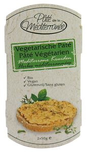 Pate de la Mediterranee Vegetarische Paté Mediterrane Kruiden