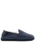 Manebi espadrilles en daim - Bleu - thumbnail