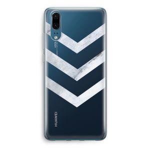 Marmeren pijlen: Huawei P20 Transparant Hoesje