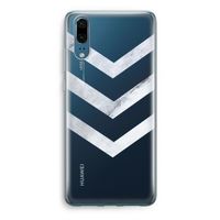 Marmeren pijlen: Huawei P20 Transparant Hoesje