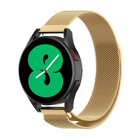 Milanese bandje - Goud - Samsung Galaxy Watch 3 - 41mm