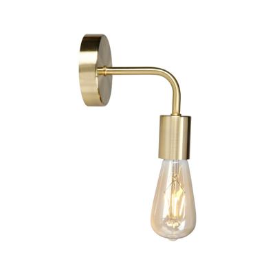 Ostaria Wandlamp - goud - metaal - chique - E27 - binnen / woonkamer Ostaria Wandlamp - goud - metaal - chique - E27 - binnen / woonkamer