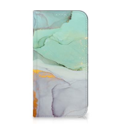Bookcase voor iPhone 15 Plus Watercolor Mix