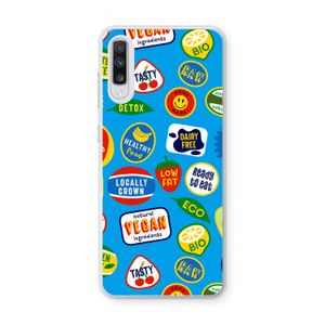 Fruitsticker: Samsung Galaxy A70 Transparant Hoesje
