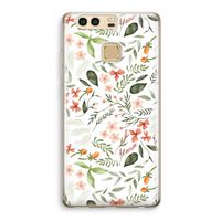 Sweet little flowers: Huawei P9 Transparant Hoesje