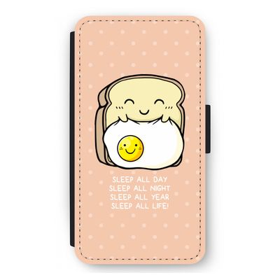 Sleep All Day: iPhone 12 mini Flip Hoesje