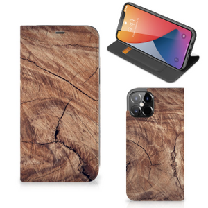 iPhone 12 Pro Max Book Wallet Case Tree Trunk