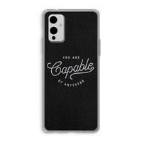 Capable: OnePlus 9 Transparant Hoesje