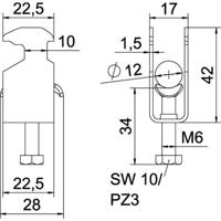 OBO Bettermann 1186002 Beugelklem 1 stuk(s)