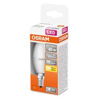OSRAM 4058075431072 LED-lamp Energielabel F (A - G) E14 Kaars 4.9 W = 40 W Warmwit (Ø x l) 37 mm x 100 mm 1 stuk(s) - thumbnail