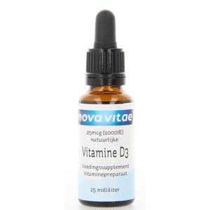 Nova Vitae Vitamine D3 1000IU druppel