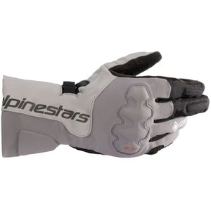ALPINESTARS WR-X GTX Gloves, Gore-Tex® motorhandschoenen, Donker Grijs-Ice Grijs-Zwart