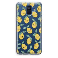 Citroenen: Samsung Galaxy A6 (2018) Transparant Hoesje