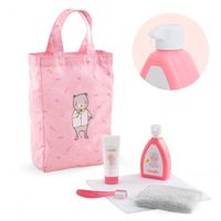 Verzorgingsset badkamer voor babypop Mon Grand Poupon