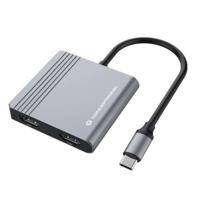 Hub USB Conceptronic DONN13G Grijs 100 W