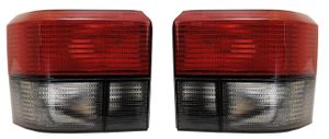 Set Achterlichten passend voor Volkswagen Transporter T4 1991-2003 - Rood/Smoke DLVWR60