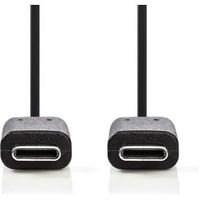 USB-Kabel | USB 3.2 Gen 1 | USB-C© Male | USB-C© Male | 60 W | 4K@60Hz | 5 Gbps | Vernikkeld | 3