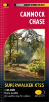 Wandelkaart Cannock Chase XT25 | Harvey Maps