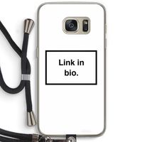 Link in bio: Samsung Galaxy S7 Transparant Hoesje met koord