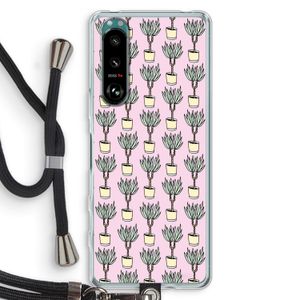 Boompje: Sony Xperia 5 III Transparant Hoesje met koord