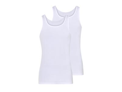 esmara Men 2 Heren hemden (Wit, XXL)