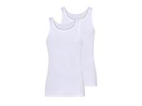 esmara Men 2 Heren hemden (Wit, XXL)