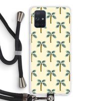 Paradise: Samsung Galaxy A71 Transparant Hoesje met koord
