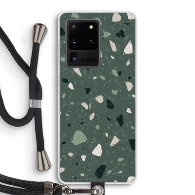 Terrazzo N°19: Samsung Galaxy S20 Ultra Transparant Hoesje met koord