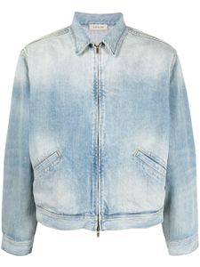 Fear Of God veste bomber zippée en jean - Bleu