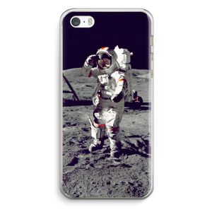 Spaceman: iPhone 5 / 5S / SE Transparant Hoesje
