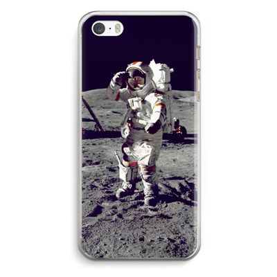 Spaceman: iPhone 5 / 5S / SE Transparant Hoesje