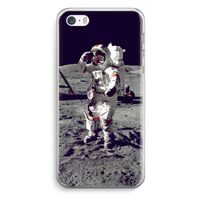 Spaceman: iPhone 5 / 5S / SE Transparant Hoesje