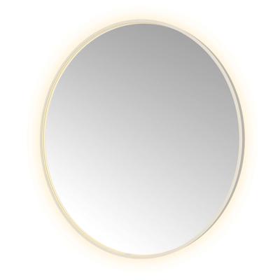 Spiegel Hotbath &MORE 120x120 cm LED-Verlichting Spiegelverwarming Rond RVS