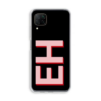 Monogram: Huawei P40 Lite Transparant Hoesje