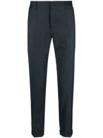 Paul Smith pantalon en laine à coupe fuselée - Bleu - thumbnail